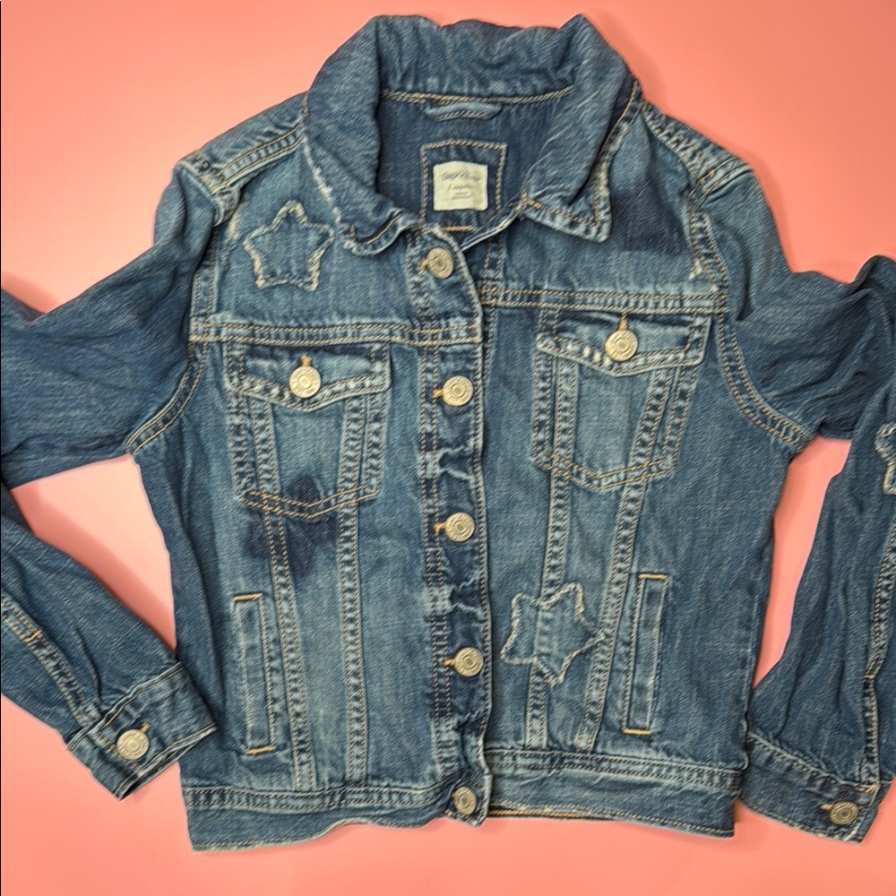 Gap Denim Kids Jacket with Stars (like new!)